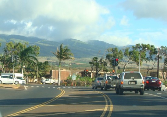 Lower Honoapiilani Highway near the Lahaina Wastewater Reclamation Facility. File photo by Wendy Osher/MAUINOW