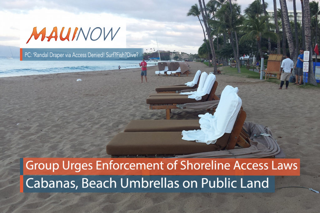 Three Lawsuits Filed on Maui Over Shoreline Access