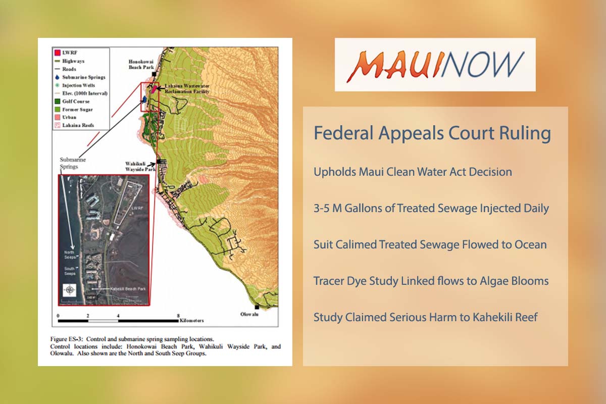 Federal Appeals Court Reaffirms Maui Clean Water Act Decision